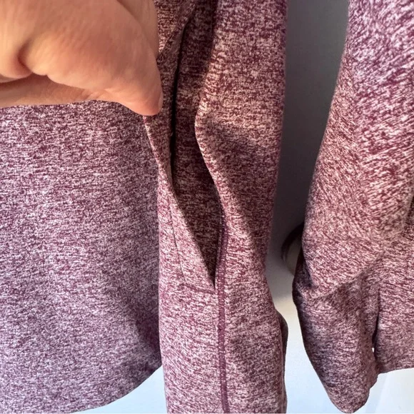 Duluth Trading Co Women's Plus Plushcious Hoodie Size 2XL Burgundy - Picture 3 of 12